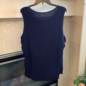 Coldwater Creek Navy Tank